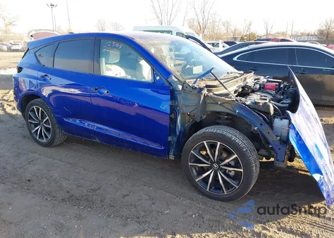 2025 Acura Rdx A-Spec Advance Package z USA, uszkodzony, nr VIN 5J8TC2H8XSL007096